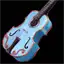 Blue Acoustic Guitar