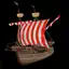 Red Fishing Ship