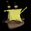 Yellow Fishing Ship