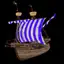 Purple Fishing Ship