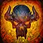 Magma Demon Skull