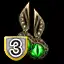 Dominator III Poison Earrings