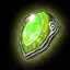 Large Framed Emerald