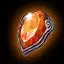 Large Framed Amber