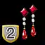 Strength Energy Earrings Lv 2