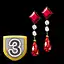 Strength Energy Earrings Lv 3
