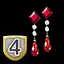 Strength Energy Earrings Lv 4