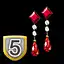 Strength Energy Earrings Lv 5