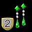 Intelligence Energy Earrings Lv 2
