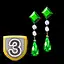 Intelligence Energy Earrings Lv 3