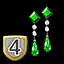 Intelligence Energy Earrings Lv 4