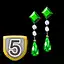 Intelligence Energy Earrings Lv 5