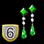 Intelligence Energy Earrings Lv 6