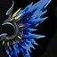 Blue Sapphire Angel Wings