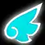 Light Blue Angel Wing