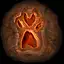 Blood Stained Wolf's Front Paw