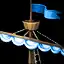 Blue Ship Sail